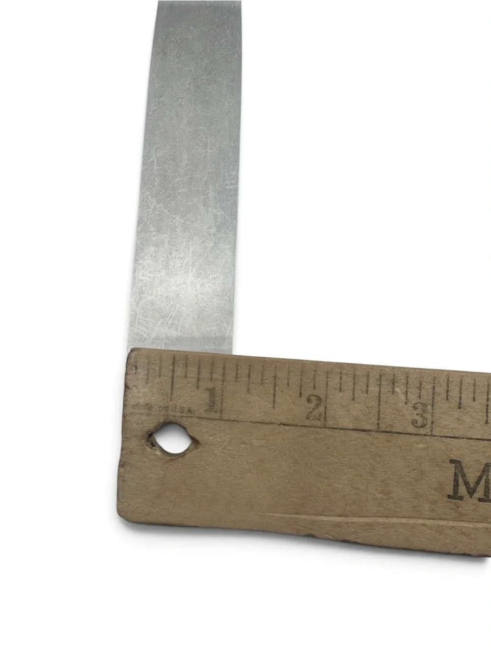Vintage Flint USA Stainless Steel Offset Icing Spatula Harvest Wheat Baking MCM